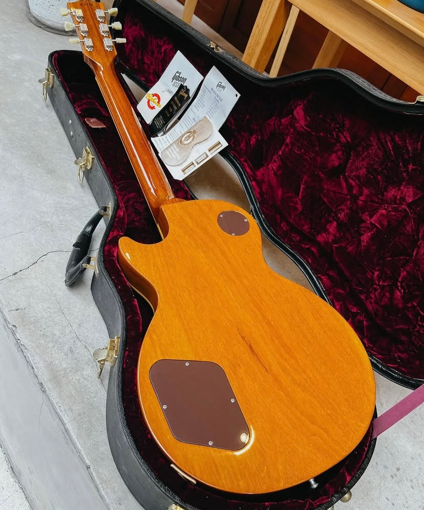 Gibson Custom Shop 1956 Les Paul Reissue (R6) VOS – Goldtop Guitar