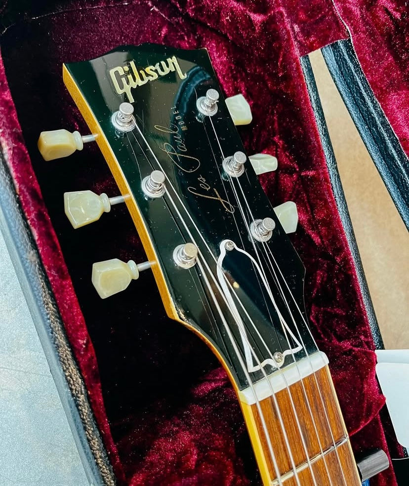 Gibson Custom Shop 1956 Les Paul Reissue (R6) VOS – Goldtop Guitar