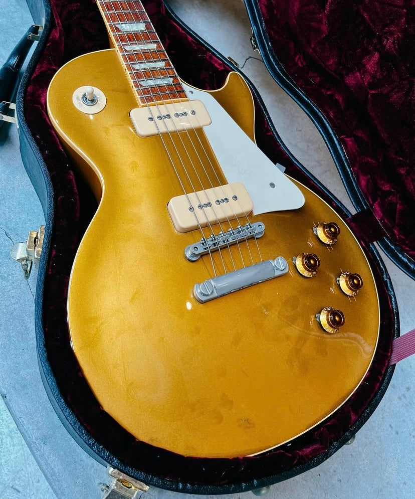 Gibson Custom Shop 1956 Les Paul Reissue (R6) VOS – Goldtop Guitar