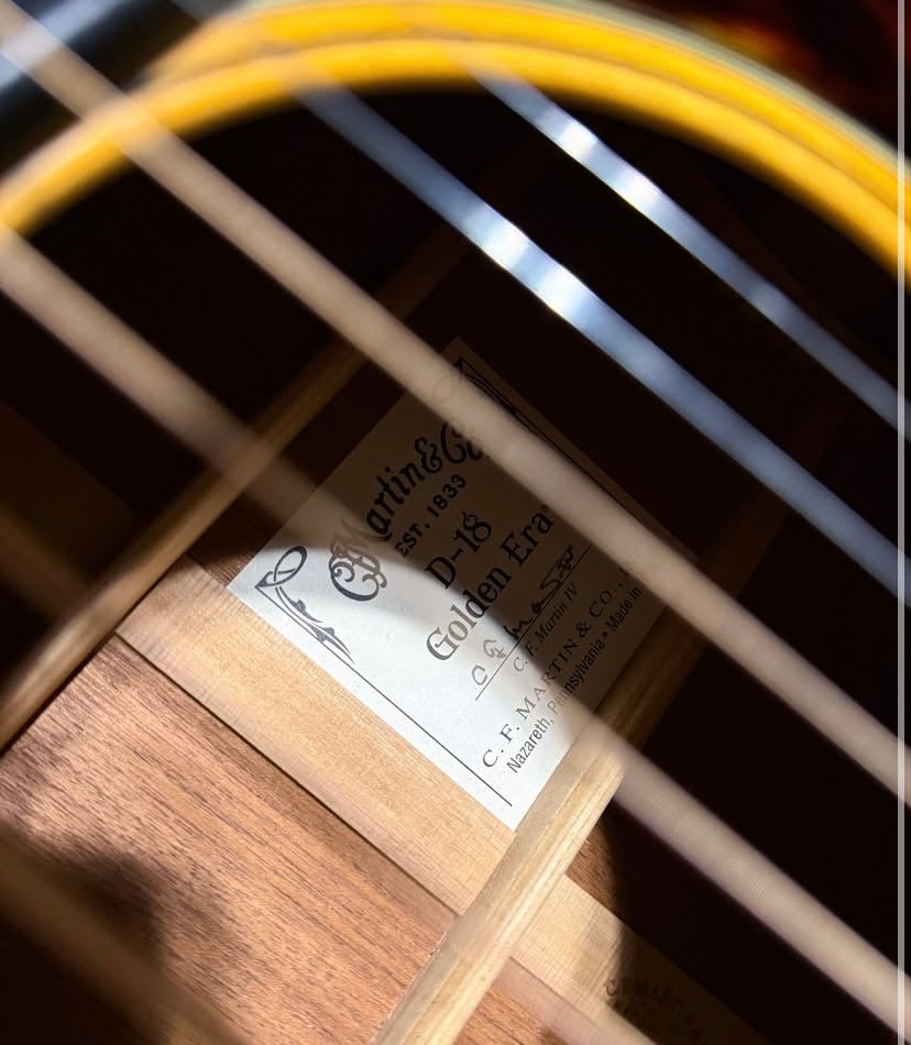2007 Martin D-18GE Golden Era 1934 acoustic guitar