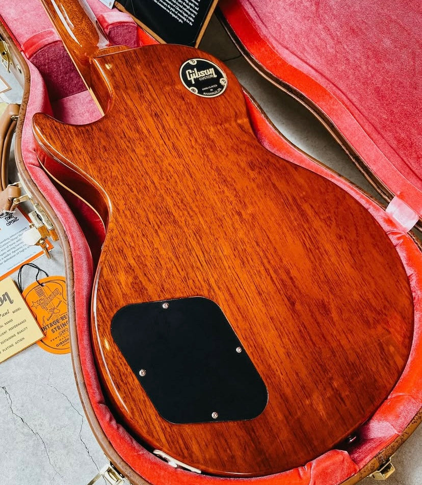 Gibson Custom Shop 1959 Les Paul Standard Reissue (R9) – Green Lemon Burst VOS Guitar