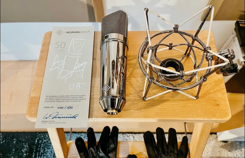 Neumann U87 Rhodium Edition – Anniversary Limited Edition